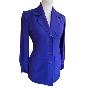 Beautiful Dana Buchman Petite Silk Blazer